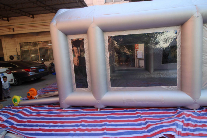 Υψηλής Ποιότητας Φορητή Φουσκωτή Σκηνή Βαφής με Ψεκασμό, Φουσκωτή Καμπίνα Βαφής Oxford για Αυτοκίνητα 5