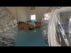 Outdoor Transparent Inflatable Dome Tent For Mobile Hotel / Clear Igloo Tent