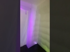 Φουσκωτή Τετράγωνη Διαφημιστική Σκηνή LED για Άσκηση Γιόγκα