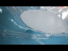 Διαφανής PVC 4m Single Tunnel Πνευματική σκηνή με φουσκωτή