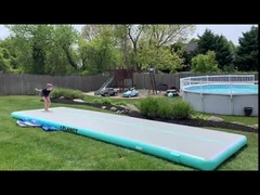 20cm πάχος 3m 6m 8m 10m φουσκωτή αεροδρόμος γυμναστική tumbling