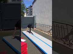 10ft Drop Stitch υλικό φουσκωτό γυμναστική αέρα Tumbling Track