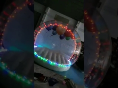 3M 4M Μεγάλη PVC Χριστουγεννιάτικη Φουσκωτή Χιονόσφαιρα Φωτογραφικό Θάλαμο