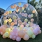 Kids Party Balloon Bubble House Φουσκωτές Τέντες με Φούσκα Κρυστάλλινο Θόλο για 3-4 Παίκτες