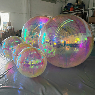 quality Διακόσμηση πάρτι Διαφήμιση Καθρέφτης μπάλα φουσκωτό καθρέφτη μπαλόνι PVC καθρέφτης σφαίρα factory